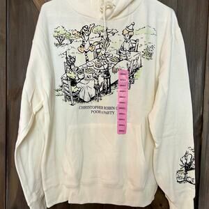 Disney "Christopher Robin Gives Pooh a Party" Winnie the Pooh Hoodie, Size S
